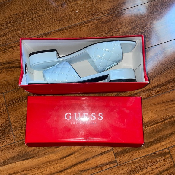 Guess Light Blue Sandals - Picture 3 of 4